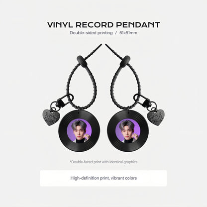 Vinyl Record Pendant