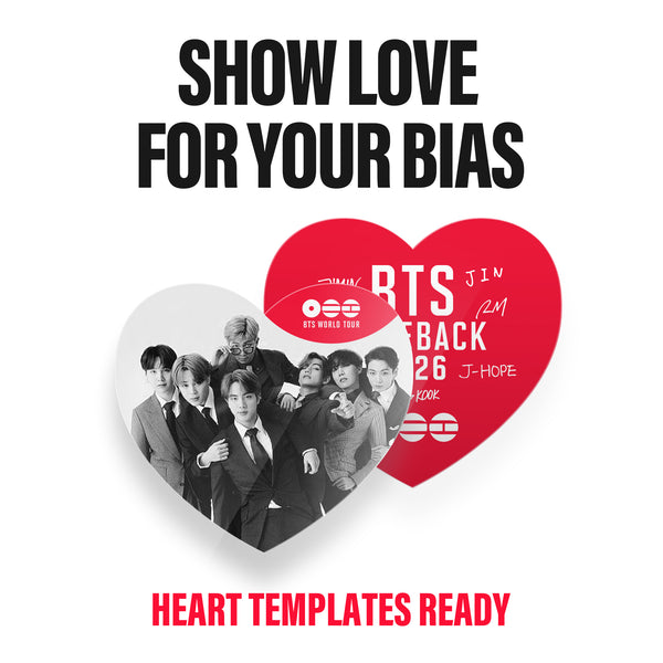 BTS-Heart Photocard
