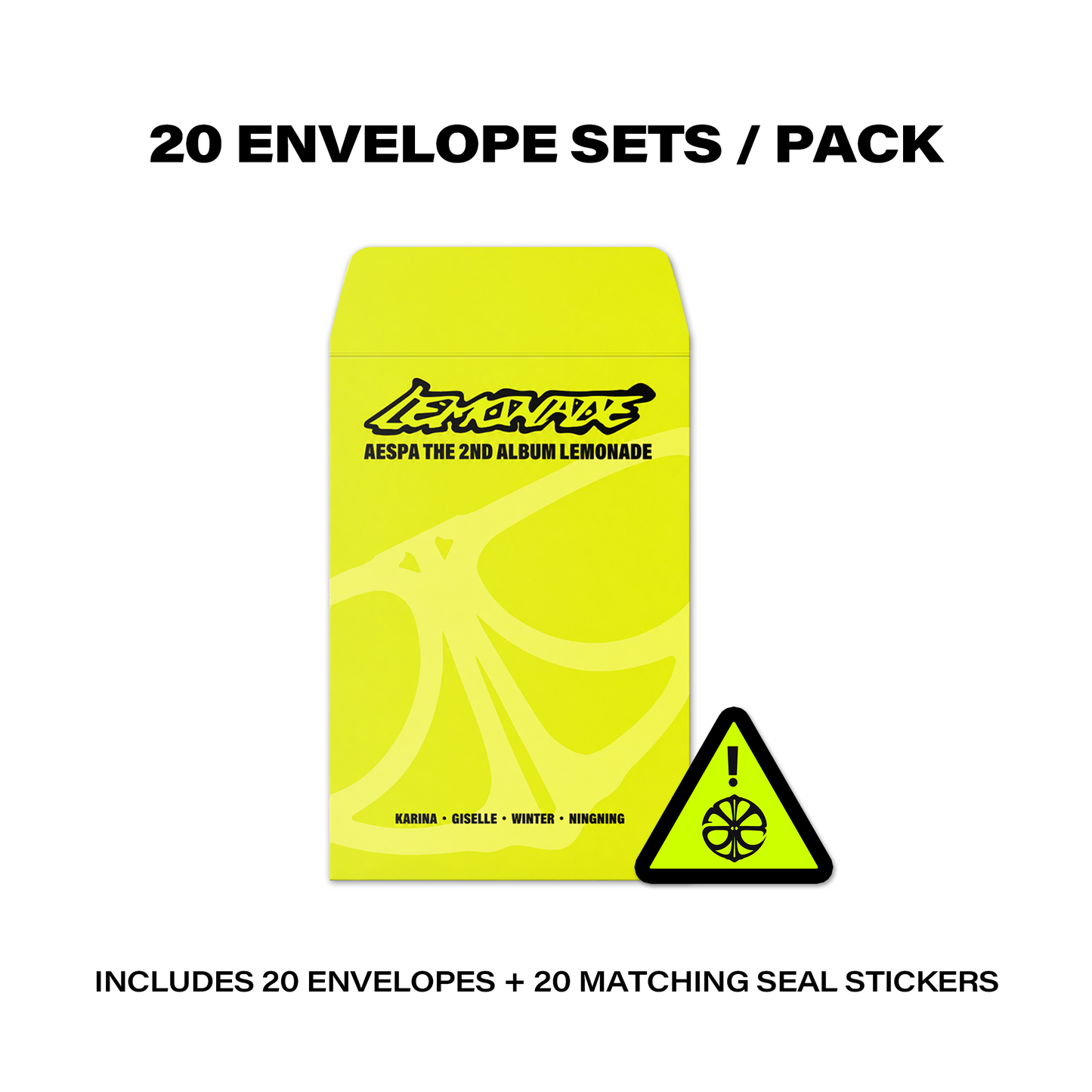 LEMONADE Freebie Envelope