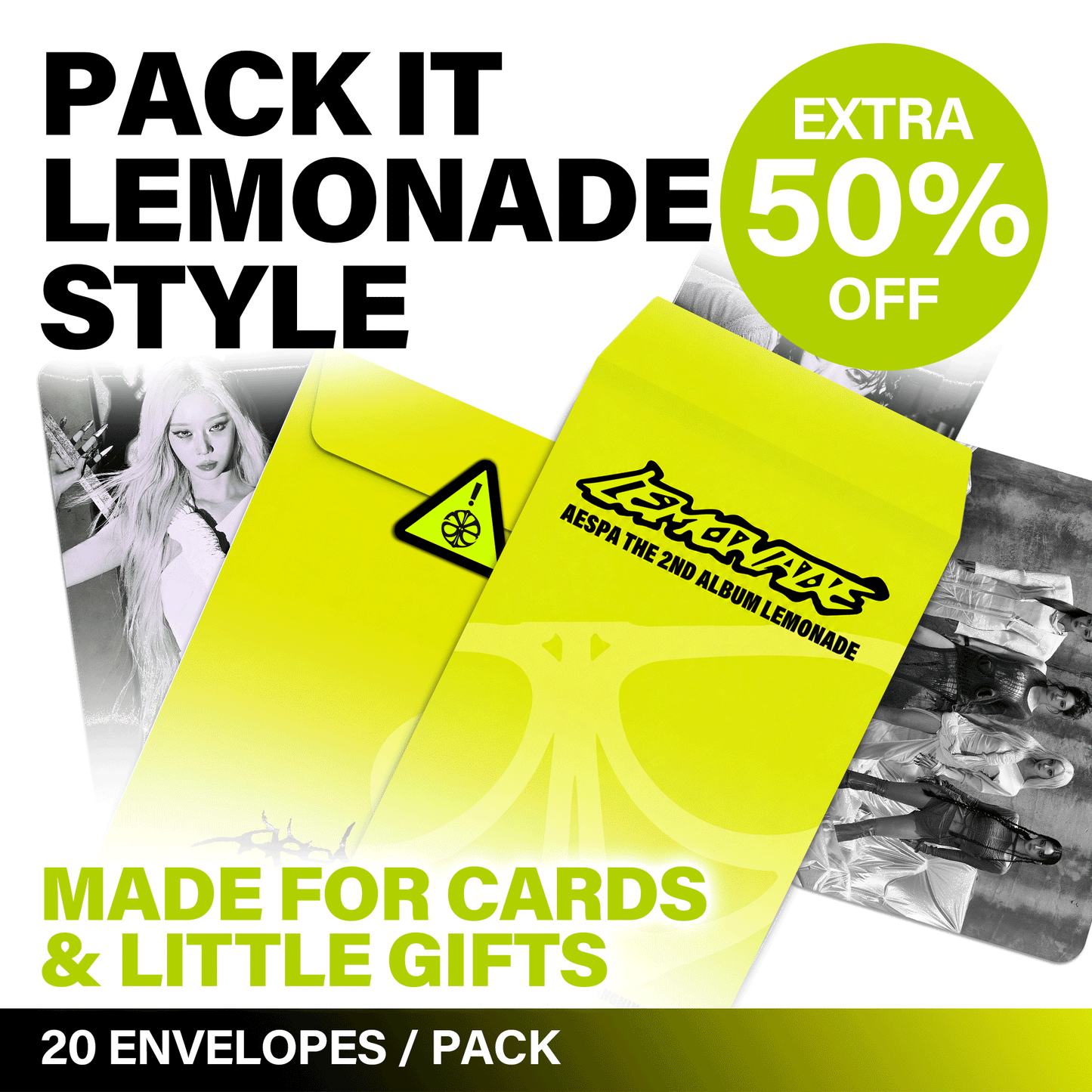 LEMONADE Freebie Envelope