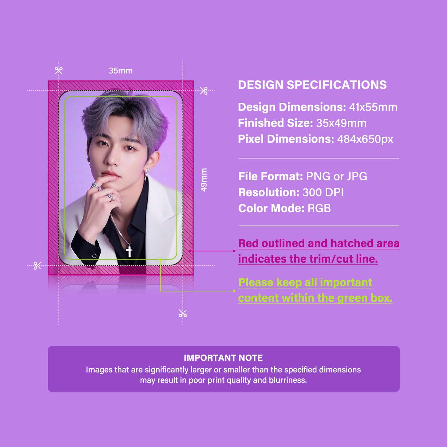 Mini  Photocard