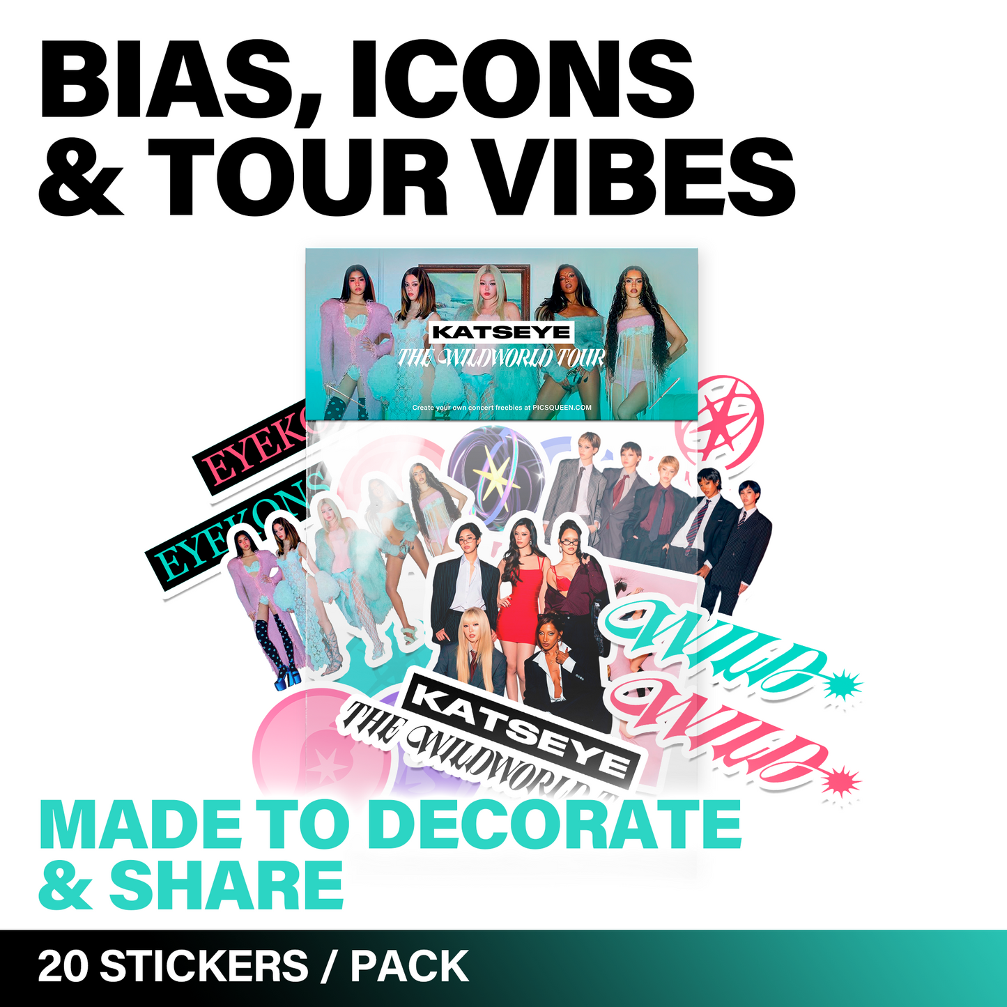 WILD Sticker Mix