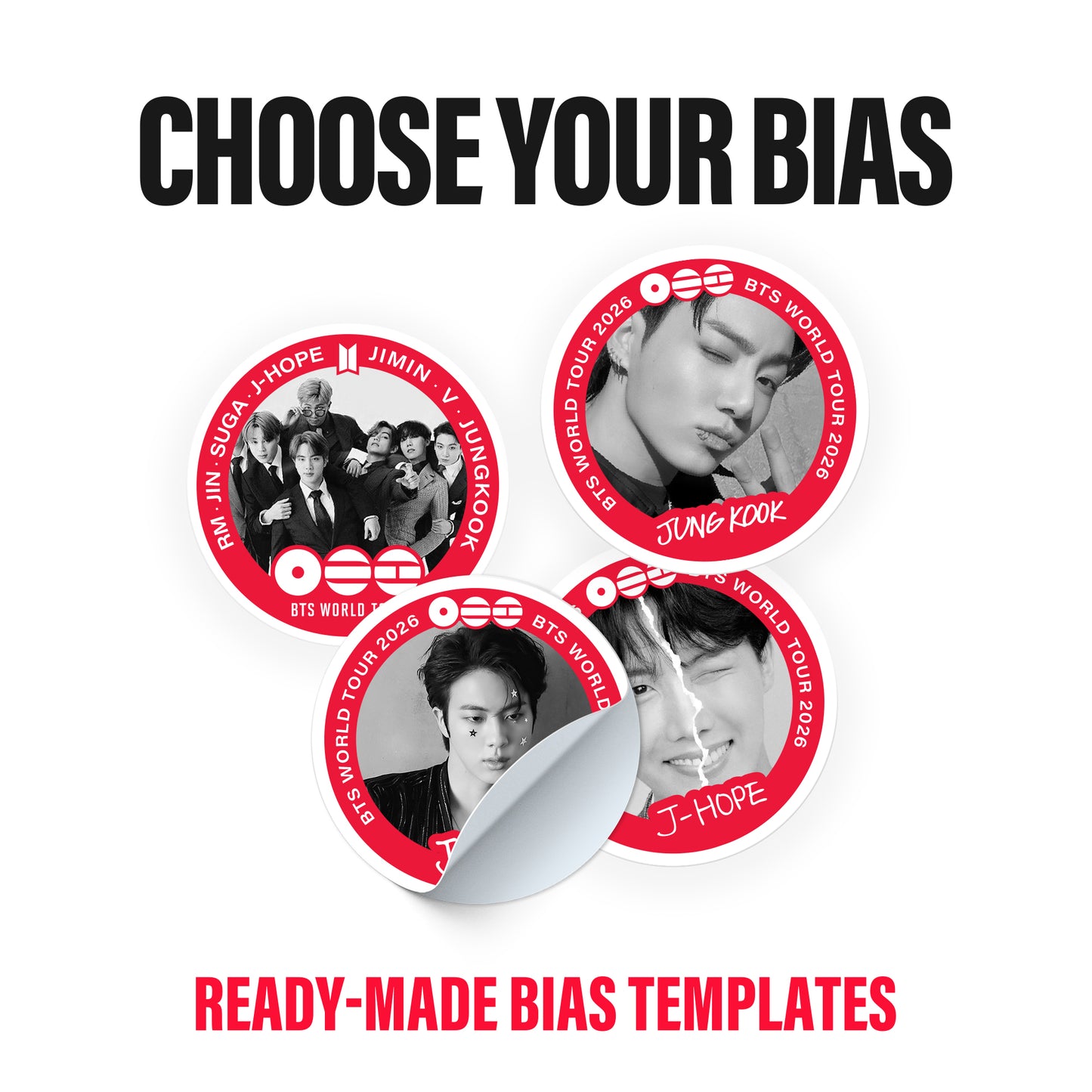Arirang Custom Stickers