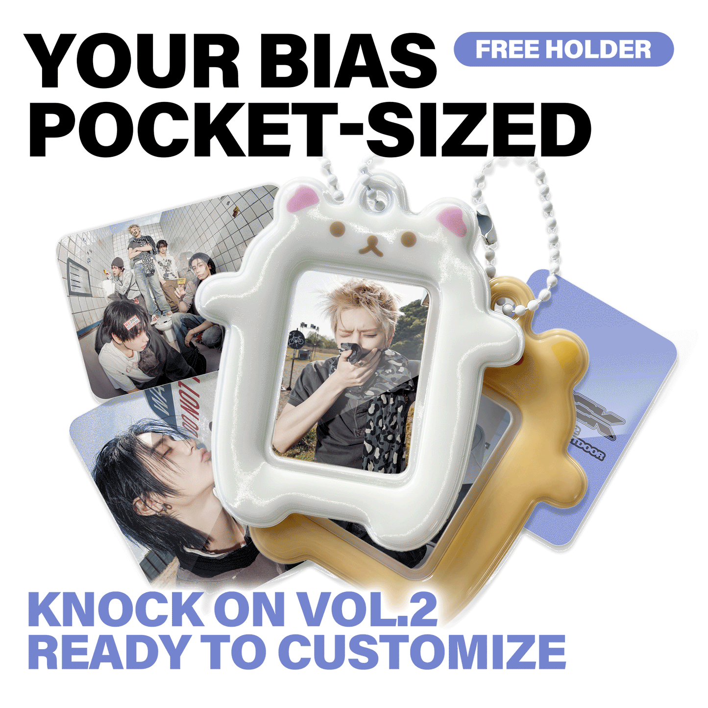 KNOCK ON Mini Photocard