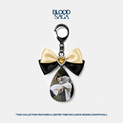 EN-Custom Blood Drop Keychain