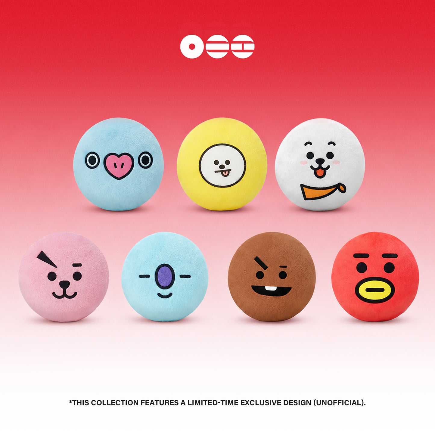 BT21 Plush Badge