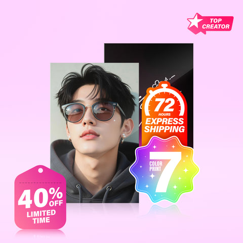 Square-Corner Photocard