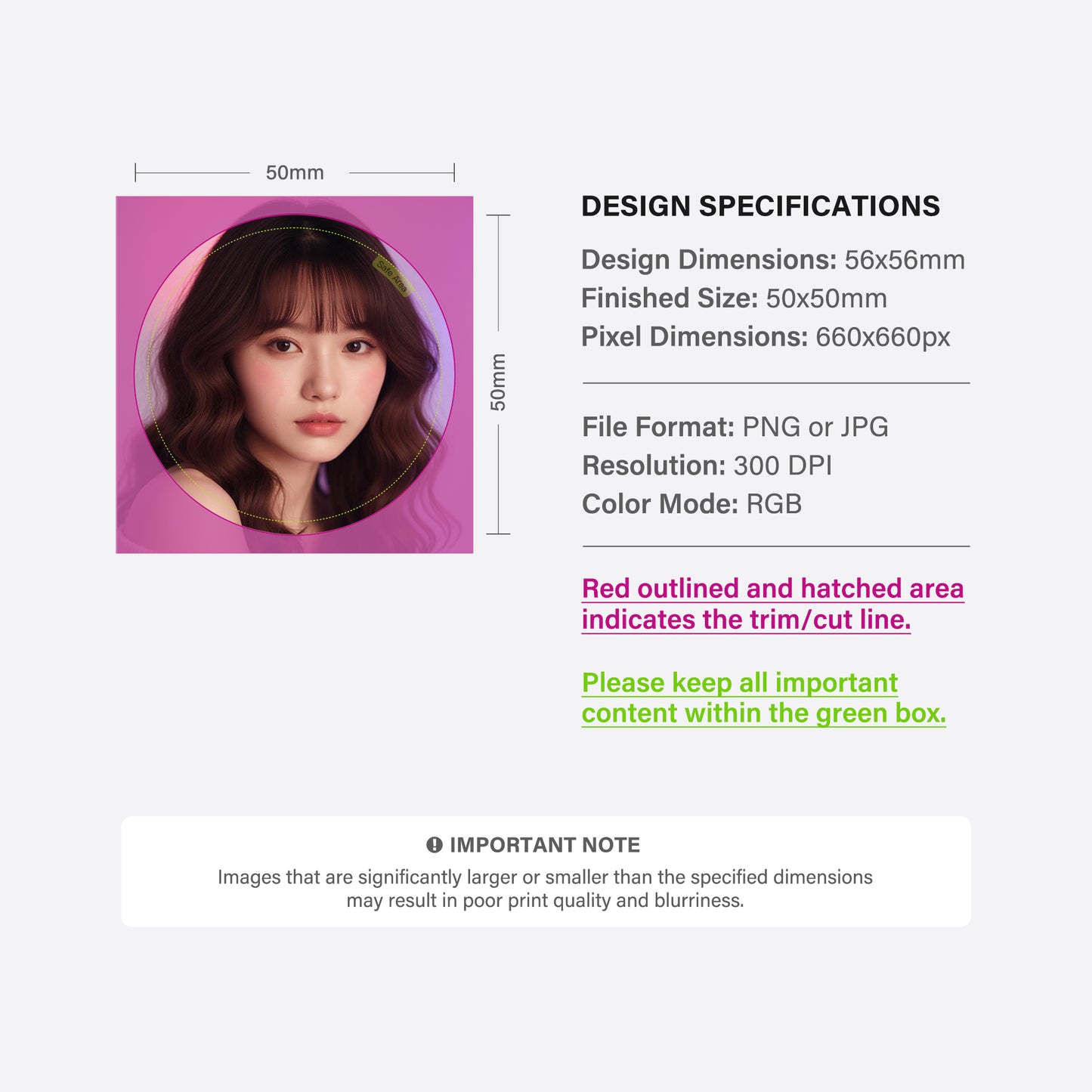 Standard Shape Sticker