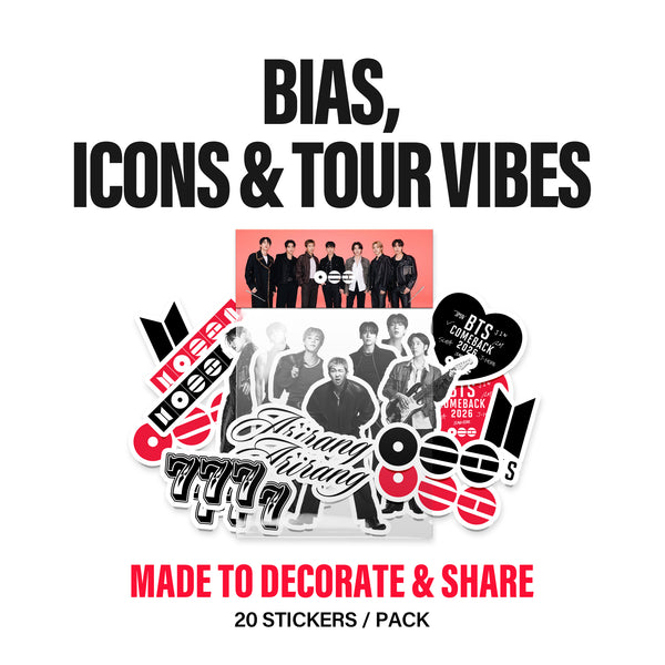Arirang Tour Sticker Mix