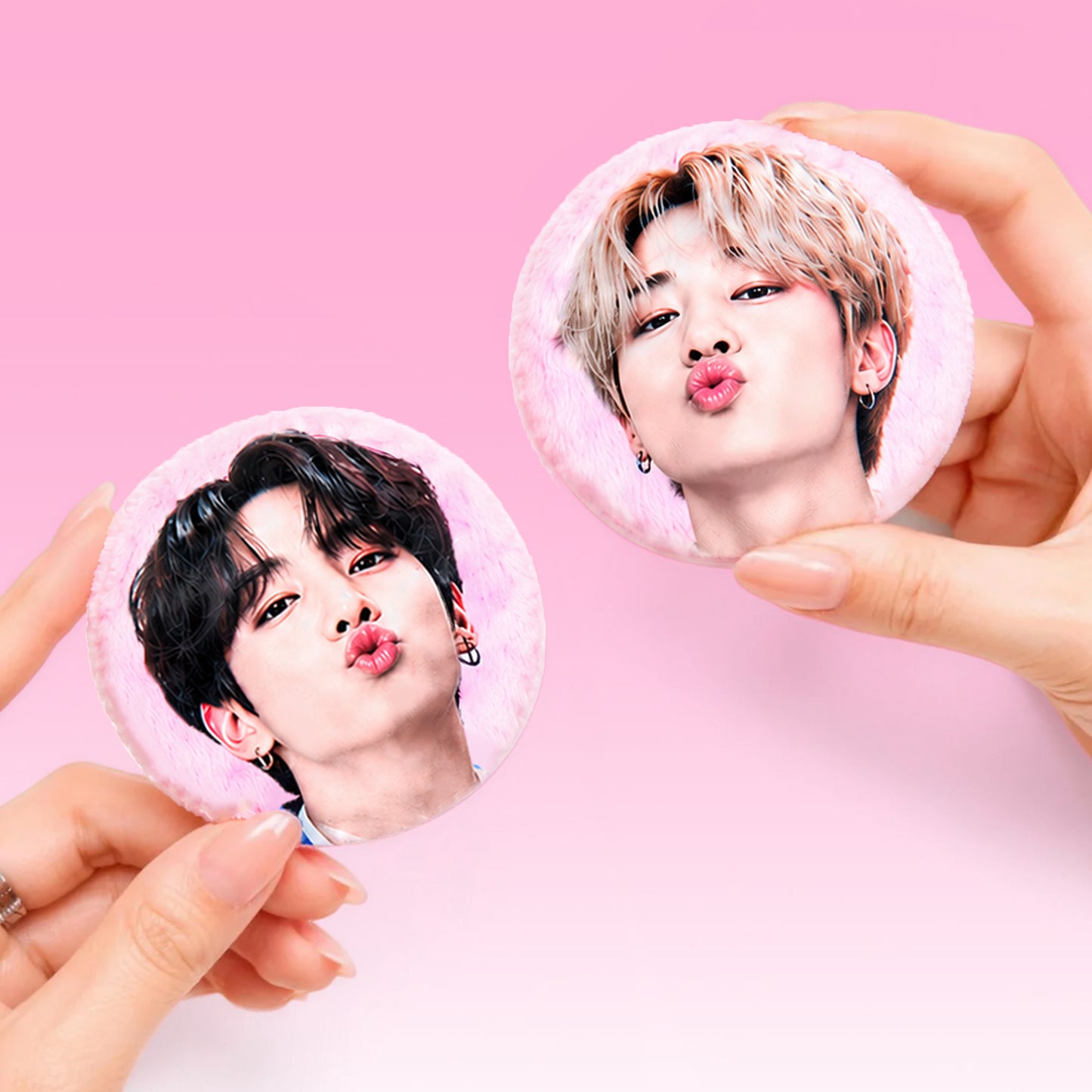 Custom Kissy Badge