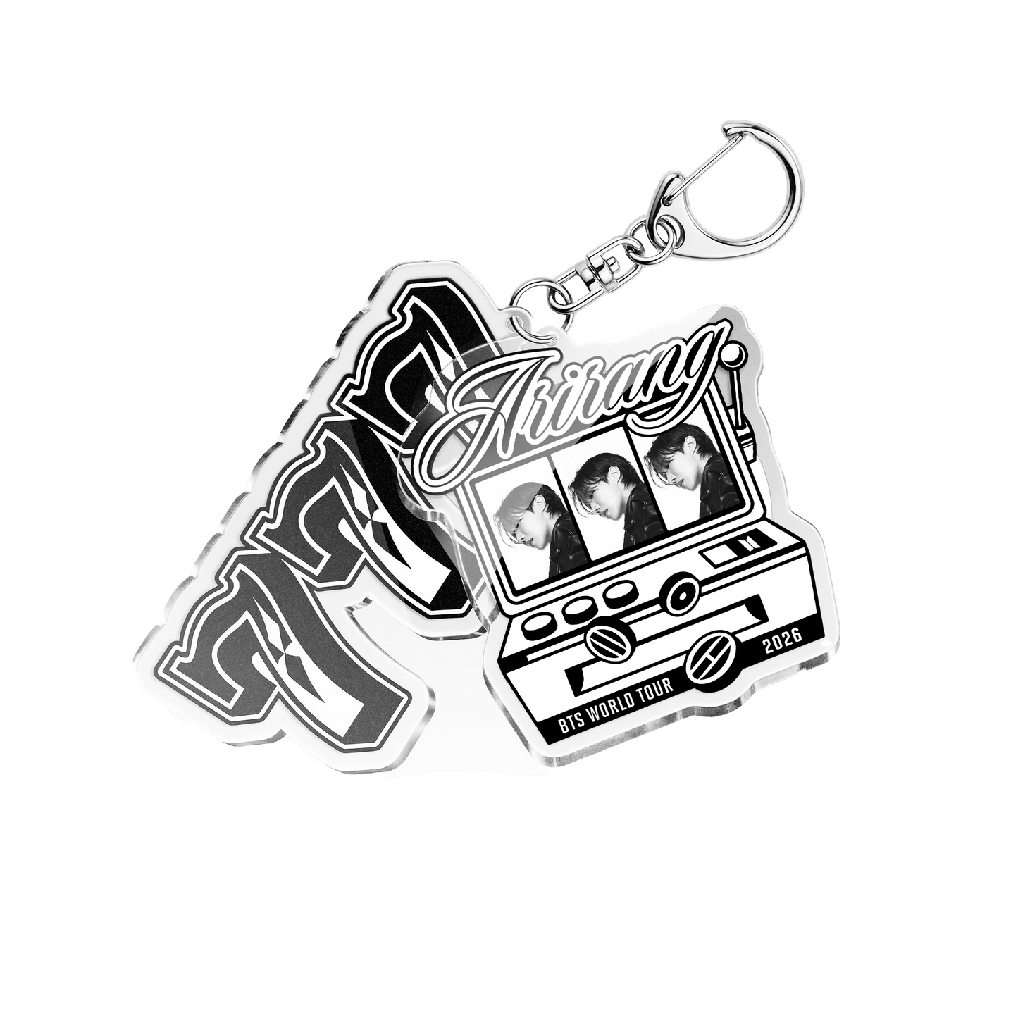 Arirang Bias Slot Keychain
