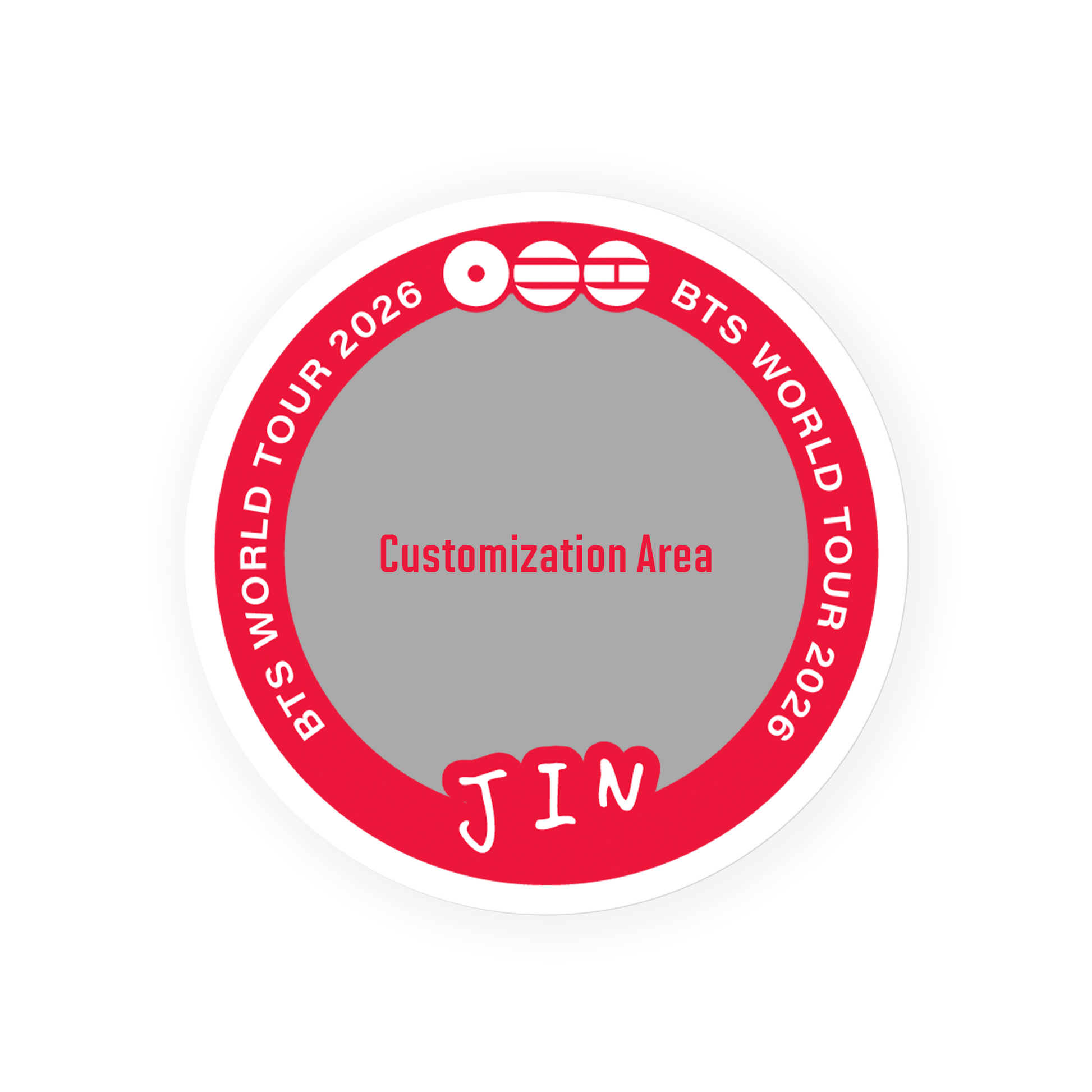 BTS-Custom Stickers - PICSQUEEN