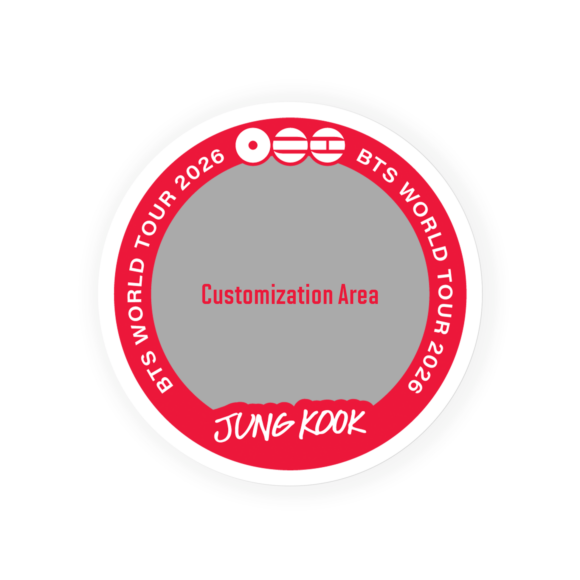 BTS-Custom Stickers - PICSQUEEN
