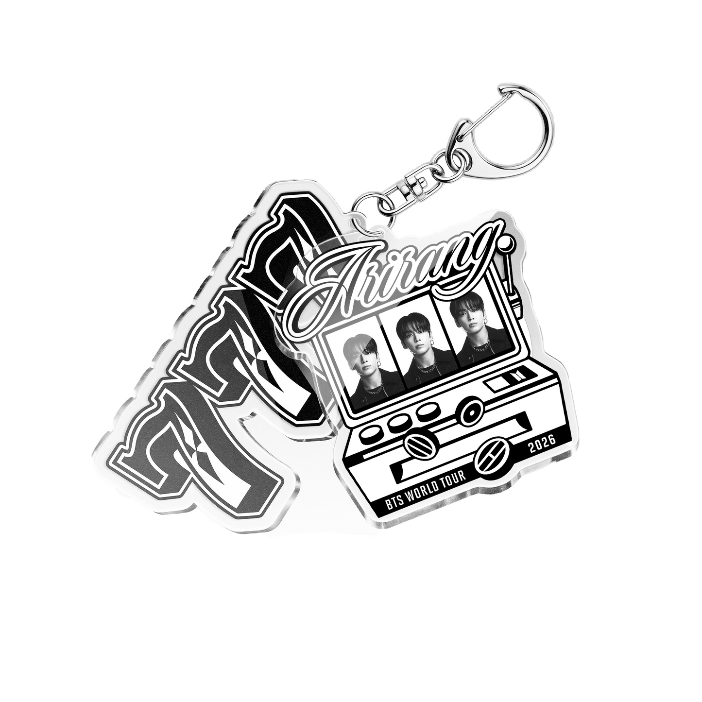 Arirang Bias Slot Keychain