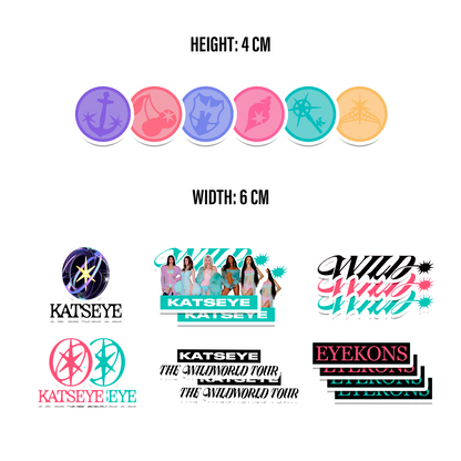 WILD Sticker Mix