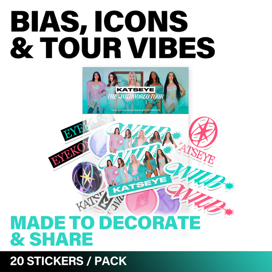 WILD Sticker Mix