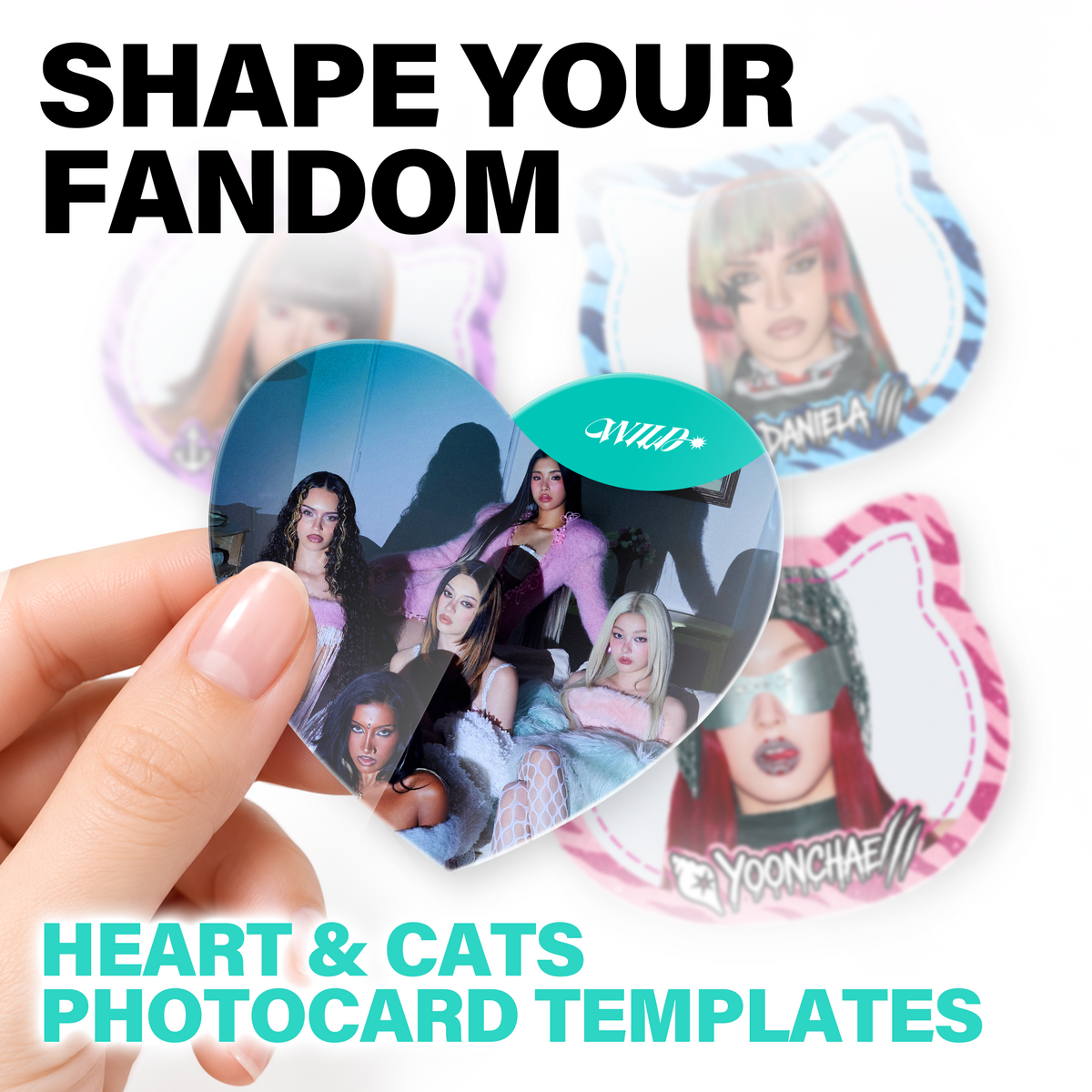 WILD Shaped Photocard