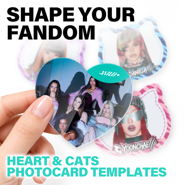 WILD Shaped Photocard