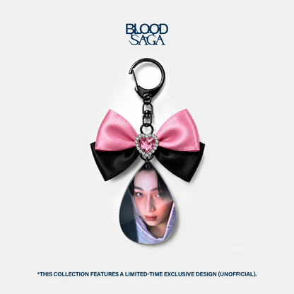 EN-Custom Blood Drop Keychain