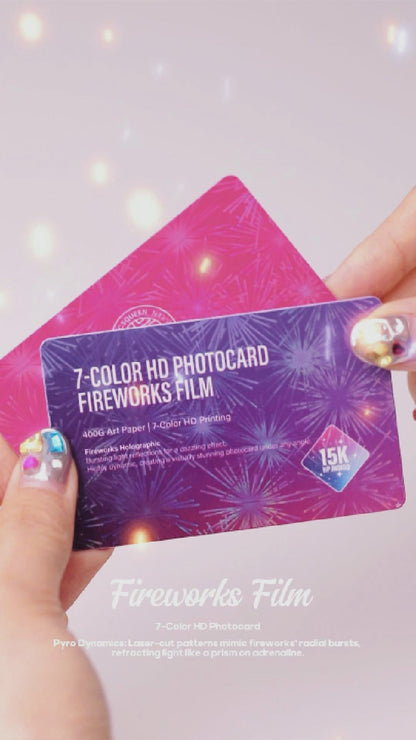 7-Color HD Photocard - Fireworks Film