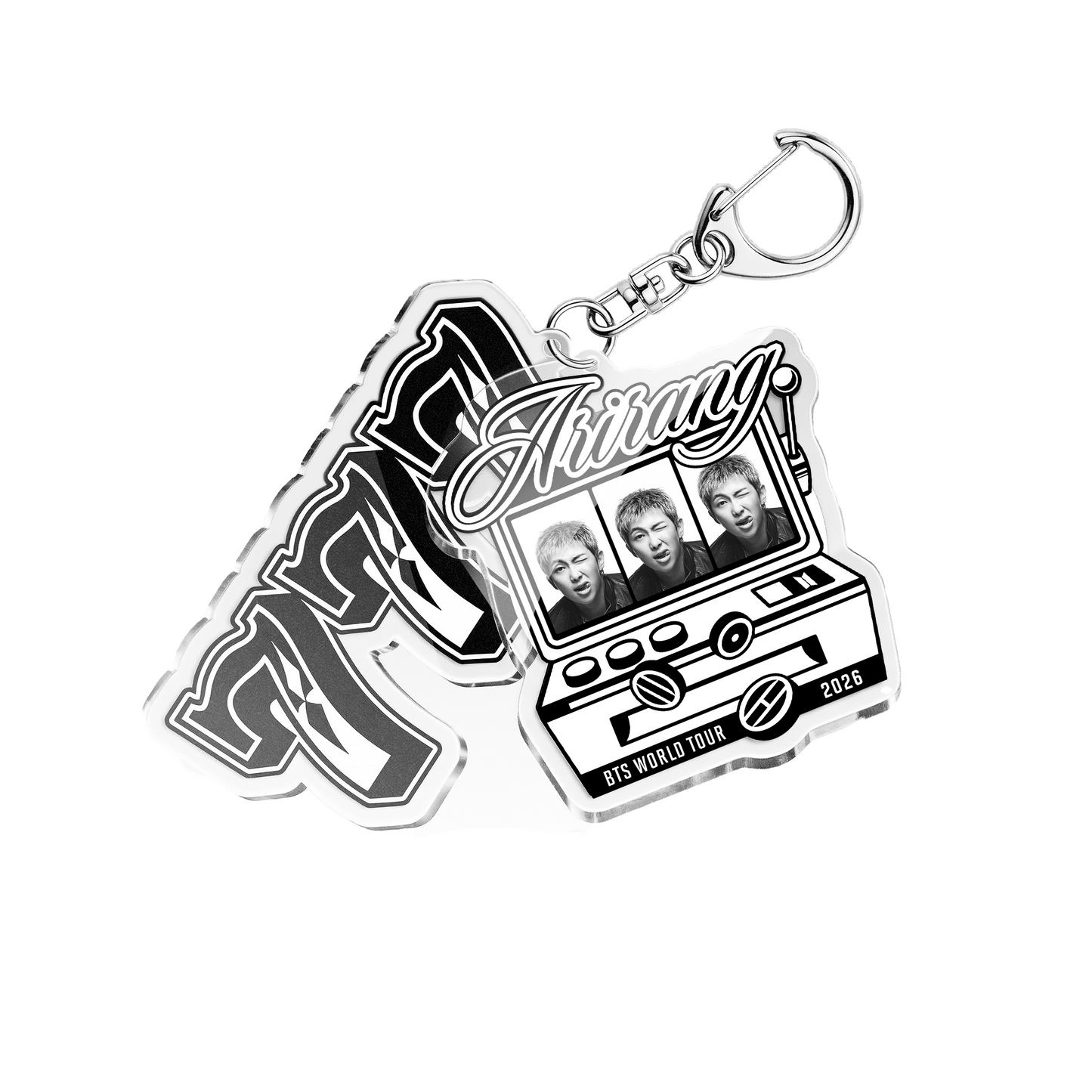 Arirang Bias Slot Keychain