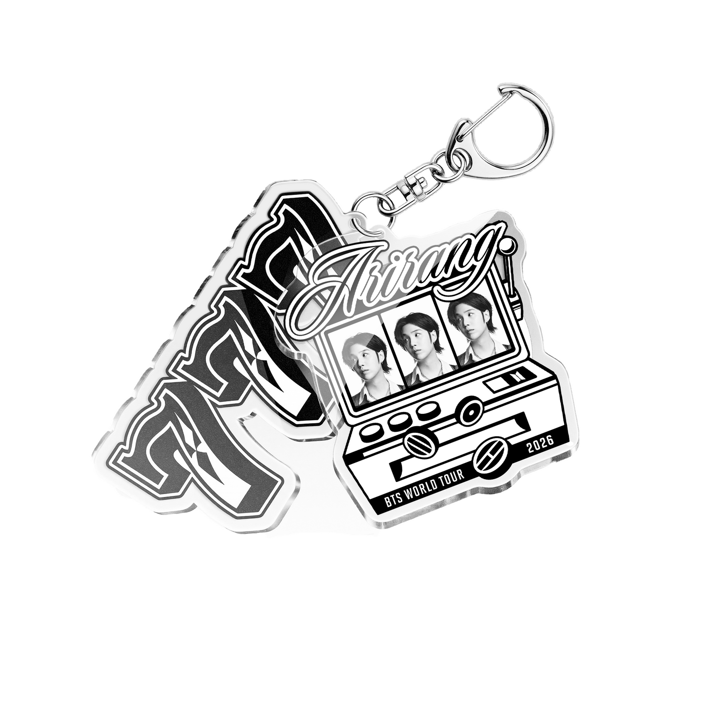 Arirang Bias Slot Keychain